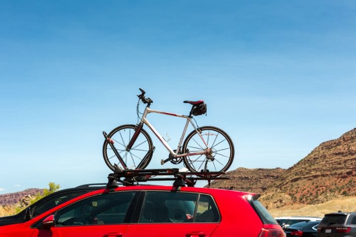 How High Is A Car With Bikes On Roof